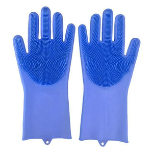 2pcs Silicone Washing Gloves - Little Home Hacks