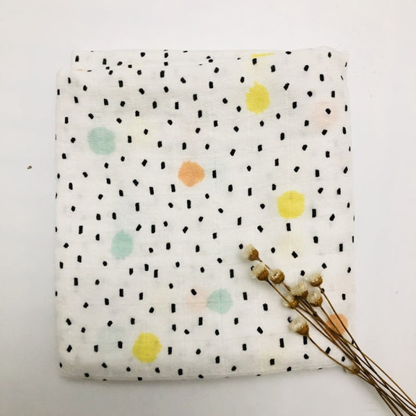 Muslin Bamboo Cotton Baby Blanket - Little Home Hacks