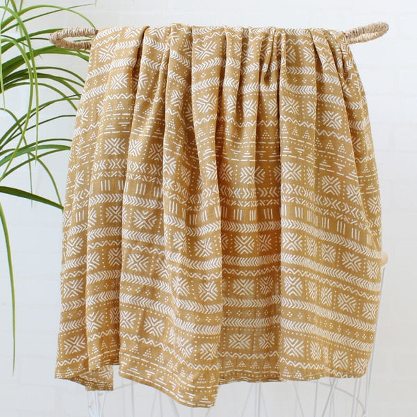 Muslin Bamboo Cotton Baby Blanket - Little Home Hacks